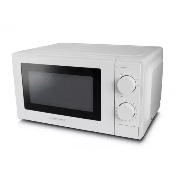 Solo mikroviļņu krāsns ESPERANZA ESTOFADO — 700 W, 20 l, 5 jaudas līmeņi, 24,5 cm grozāmais paliktnis, balta