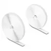 DeLOCK lieljaudas āķa un cilpas lente 10 m x 20 mm balta
