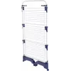 Drēbju žāvētājs Leifheit Pegasus 1081529, salokāms metāla/plastmasas žāvētājs, žāvēšanas telpa 42 m, riteņi, pakaramo kronšteini, 76,5×700×1450 mm