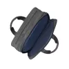 Toploader soma Rivacase 8432 klēpjdatora futrālis 39,6 cm (15,6 collas) Melns