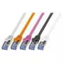 Tīkla kabelis LogiLink 2m Cat7 RJ-45 S/FTP Melns