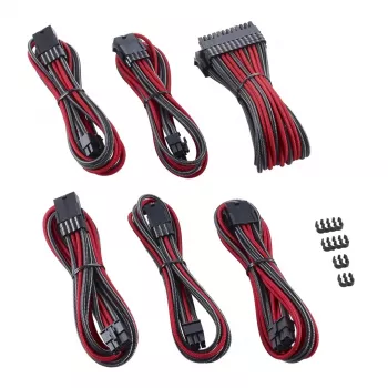 Iekšējais strāvas kabelis CableMod CM-PCAB-BKIT-NKCR-3PK-R Carbon Red