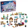 LEGO Disney Frozen Adventes kalendāra 2025 konstrukciju rotaļlieta, komplekts 43273 — 231 detaļa, 4 minifigūriņas, vecumam 5+