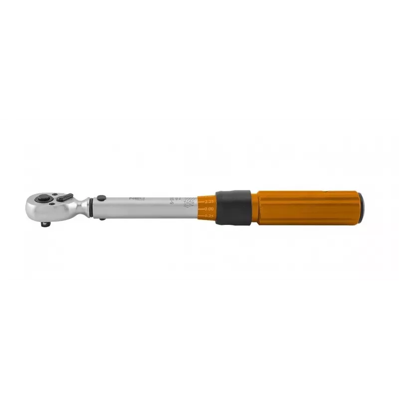 Neo Tools 1/4 divvirzienu griezes momenta atslēga, 5-25NM, 21 gab. komplekts