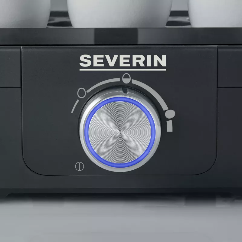 Severin olu vārītājs 420W, maks. 6 olām EK 3166 melns (EK3166)