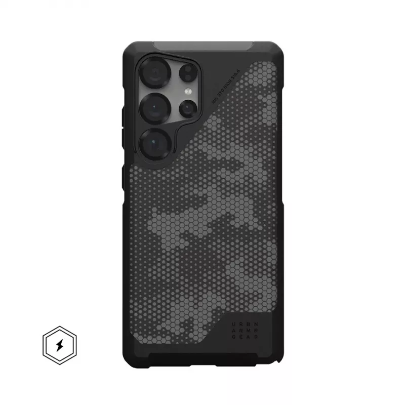 Urban Armor Gear Metropolis LT mobilā tālruņa maciņš 17.3 cm (6.8) vāciņš Melns, Pelēks
