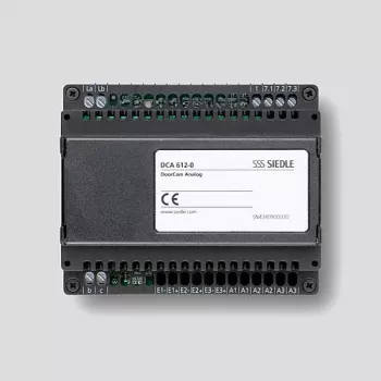 Siedle DCA 612-0 - melna - Siedle - 100 mA - 0 - 40 °C - CE - 107 mm