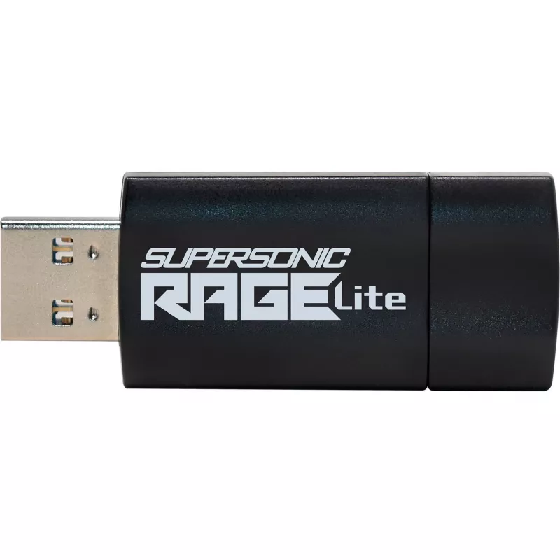 Flashdrive PATRIOT Rage Lite 1TB 120 MB/S USB 3.2 izvelkams melns (PEF1TBRLB32U)