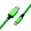 Barošanas kabelis CableMod PRO ModMesh 12VHPWR vīriešu uz 8‑Pinu PCIe 45 cm Gaiši zils