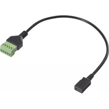 Renkforce USB 2.0 adaptera kabelis [1x 2.0 ligzda Micro-B - 1x spailes savienojums] RF-6443958 30 (RF-6443958)