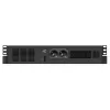 Nepārtrauktās barošanas avots Infosec X4 600 RM Plus — 0,6 kVA (360 W), 6x Type F kontaktligzdas, LCD, statīvā montējams