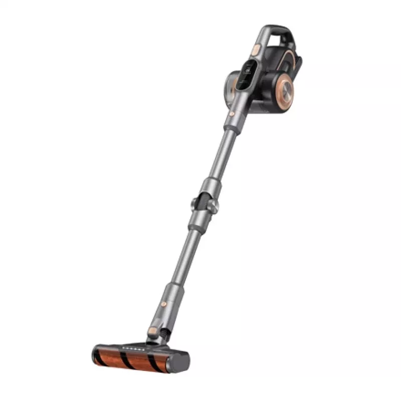 2-in-1 nūjiņveida putekļsūcējs Jimmy H10 Pro — bezvada, ar bateriju, 650 W, 0,6 l bez maisiņa, 60 min darbības laiks, melns/oranžs