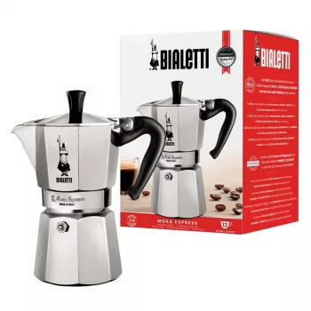 Bialetti Moka Express Moka katliņš 0.775 L Alumīnijs, Melns