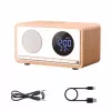 MANTA RDI912W Rimini pulksteņa radio, Bluetooth un bezvadu uzlāde, balts