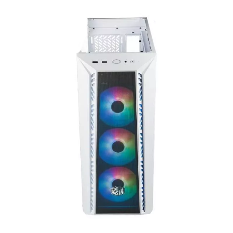 Cooler Master MasterBox 520 - Midi Tower - PC - Balts - ATX - EATX - micro ATX - Mini-ITX - SSI CEB - akrilnitrila butadiēna stirols (ABS) - Tērauds - Rūdīts stikls - Daudz