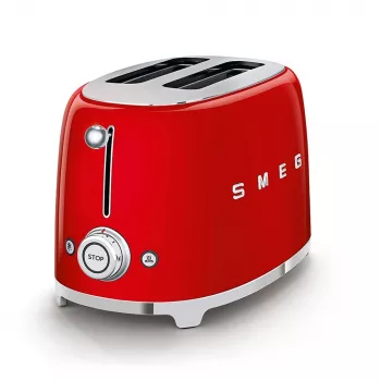Smeg 50's Style Toaster TSF01RDEU Red