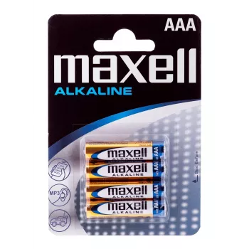 Maxell sārma baterija LR-03 AAA 4 gab. Vienreizlietojama baterija