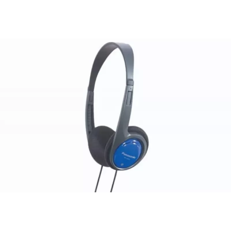 Panasonic RP-HT010E-A melnas/zilas austiņas 1,2 m kabelis īpaši vieglas