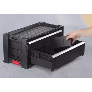Keter 237786 mobilais instrumentu ratiņš ar 6 atvilktnēm