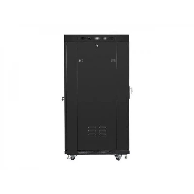 Brīvi stāvošs statīvs Lanberg FF01-8822-23BL 22U 1200kg Melns