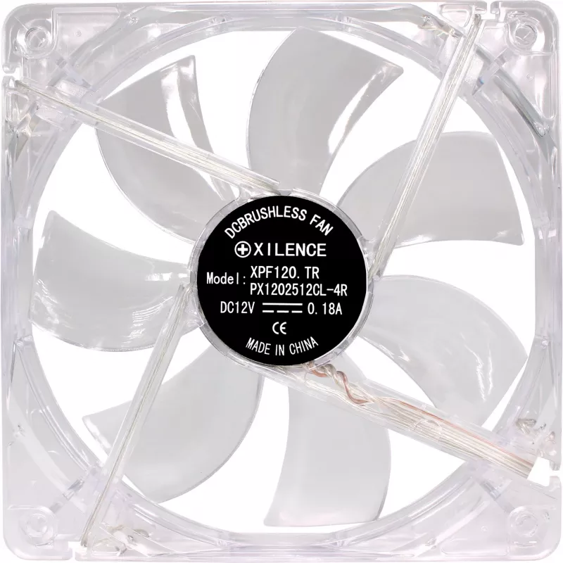 Xilence XF046 120 mm sarkanas LED korpusa ventilators