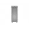 19 collu 32U LANBERG stāvošais rack skapis 600×800 mm pelēks ar stikla durvīm un LCD (plakanais iepakojums)