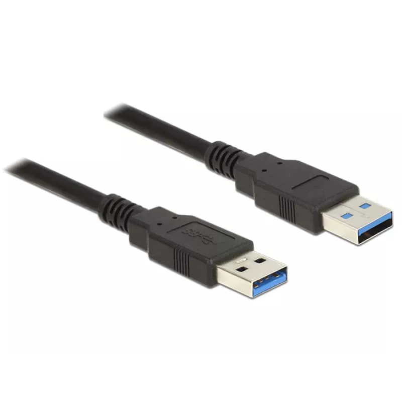 USB kabelis DeLOCK 85064 USB 3.2 Gen 1 5m Melns