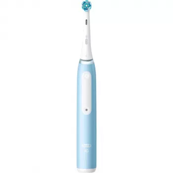 Oral-B Braun iO Series 3N Pieaugušo vibrējošā zobu birste Gaiši zila, Balta