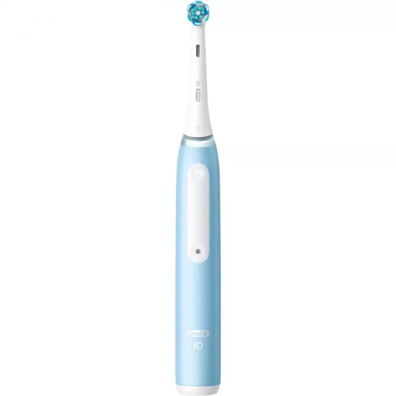 Oral-B Braun iO Series 3N Pieaugušo vibrējošā zobu birste Gaiši zila, Balta