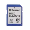 ATMIŅAS SDXC 64GB C10/3411490 INTENSO