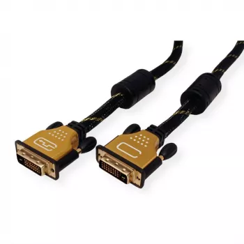 DVI monitora kabelis ROLINE GOLD 5 m modelis 11.04.5514