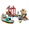 LEGO CITY 60422 Ostas piestātne ar kravas kuģi
