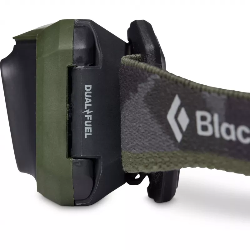 Black Diamond galvas lukturis Storm 450 (olīvzaļš)