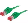 Tecline 71815G Ethernet komutācijas kabelis zaļš