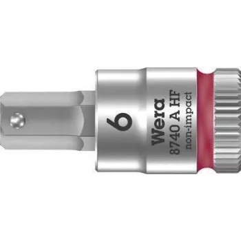 Wera 05003337001 - ligzda - 1/4 - metriska - 1 galviņa(-s) - 6 mm - 2,8 cm (05003337001)