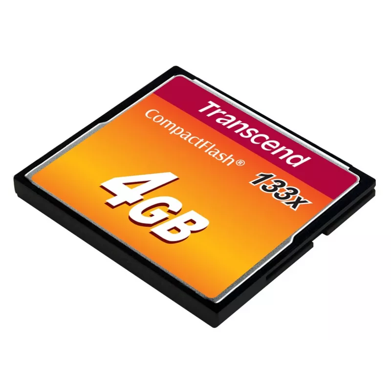 Flash atmiņa Transcend 4GB CompactFlash 133x TS4GCF133