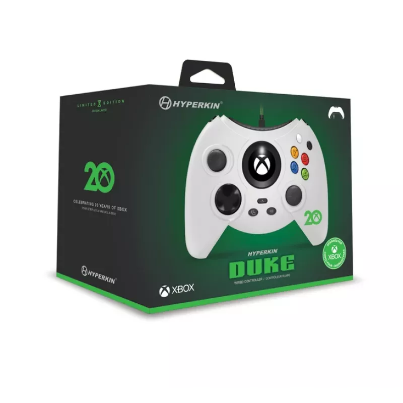 Hyperkin M02668-ANWH, Spēļu kontrolieris, Xbox One, Xbox Series S, Xbox Series X, Opciju poga, Vadu, USB, USB Type-C