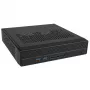 Akasa Cypher MX3 - Mini Tower - PC - SGCC - Melns - Thin Mini-ITX - Cietais disks - Barošana (A-ITX38U3-M1B)