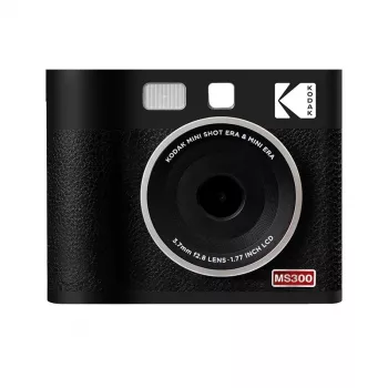 Momentuzņēmuma kamera Kodak Mini Shot 3 Era — Melna, 4Pass drukas tehnoloģija