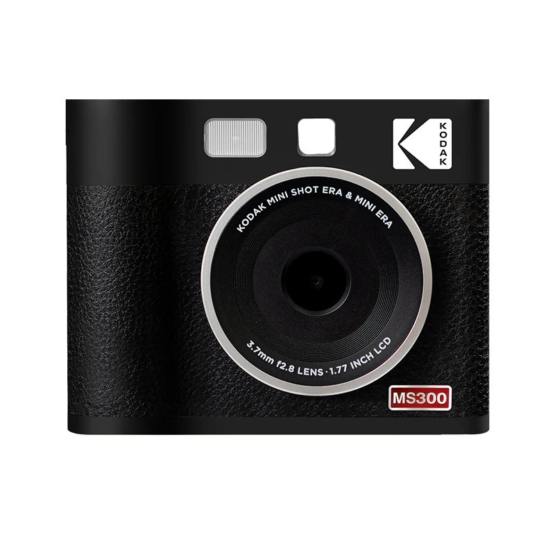 Momentuzņēmuma kamera Kodak Mini Shot 3 Era — Melna, 4Pass drukas tehnoloģija