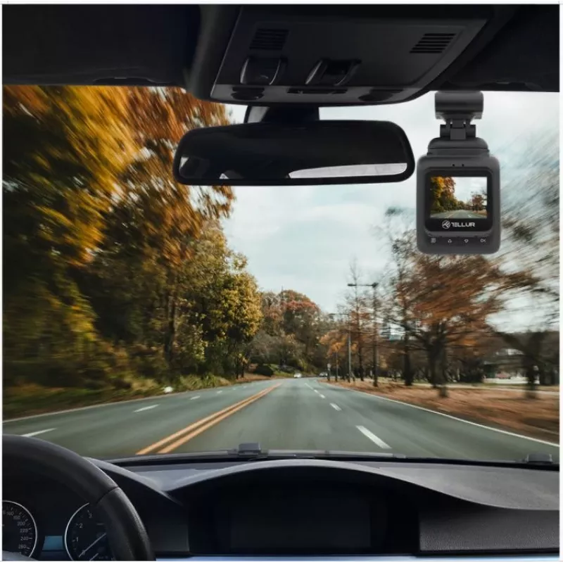 Video reģistrators Tellur Dash Patrol DC1 FullHD 1080P melns