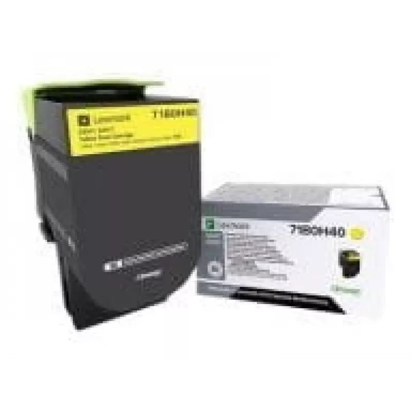 Toner Lexmark TONER REGULAR OPEN dzeltena CRTG 71B0H40 3000 lapas