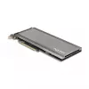 DeLOCK PCI Express 4.0 x16 karte ar 4 iekšējiem NVMe M.2 Key M slotiem, dzesēšanas radiatoru un ventilatoru