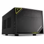PC Case Sharkoon SHARK ZONE C10 Mini-ITX Melns, dzeltena