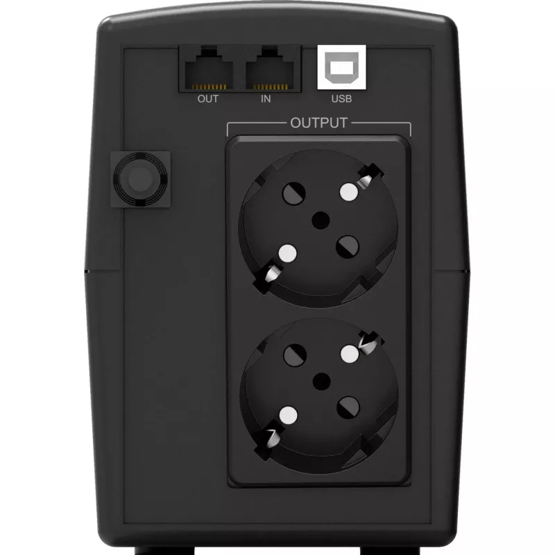 PowerWalker VI 800 STL Line-Interactive 800VA 2AC-Outputs Tower Melns nepārtrauktās barošanas avots (UPS) (10121073)