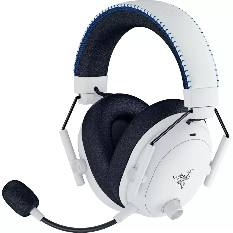 Austiņas Razer MelnsShark V3 Pro vadu bezvadu Bluetooth baltas