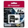 Transcend 64GB microSDXC UHS-I atmiņas karte TS64GUSDU1