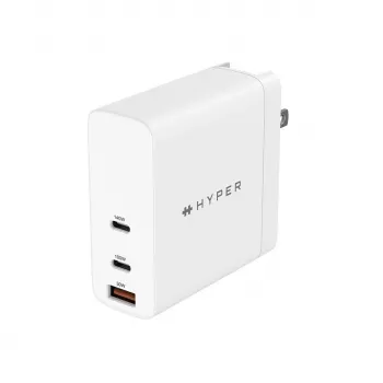 HYPER HJG140WW mobilās ierīces lādētājs Universāls Balts Maiņstrāvas Ātrā uzlāde Iekštelpām