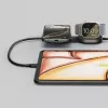 Zens ZECC07B/00 USB kabelis, melns