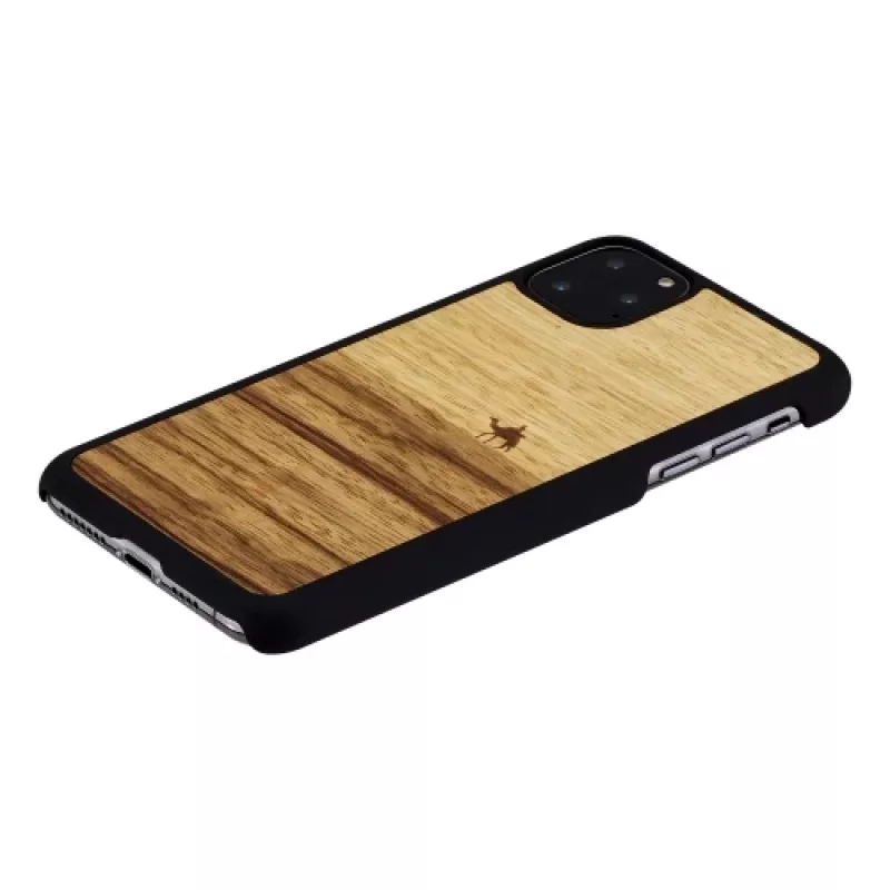 man and wood viedtālruņa maciņš iPhone 11 Pro Max — terra Melns